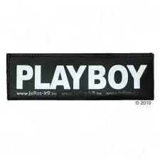Julius K9 hundeskilt Playboy stor
